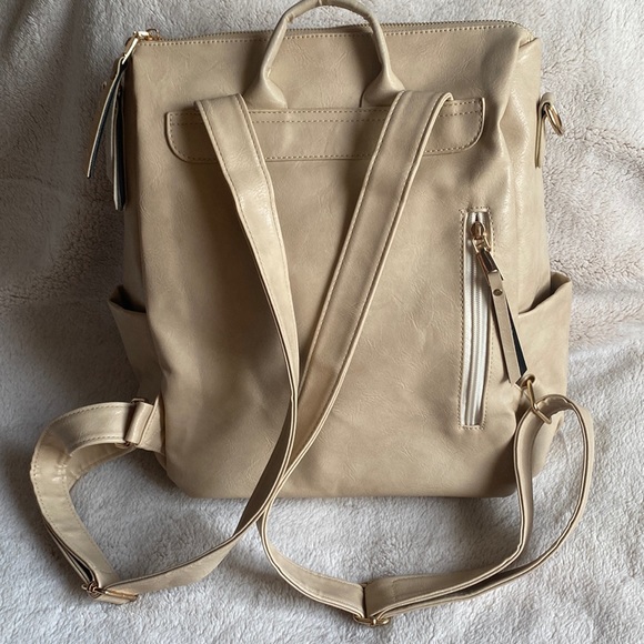 Vegan Leather Backpack - Picture 2 of 4